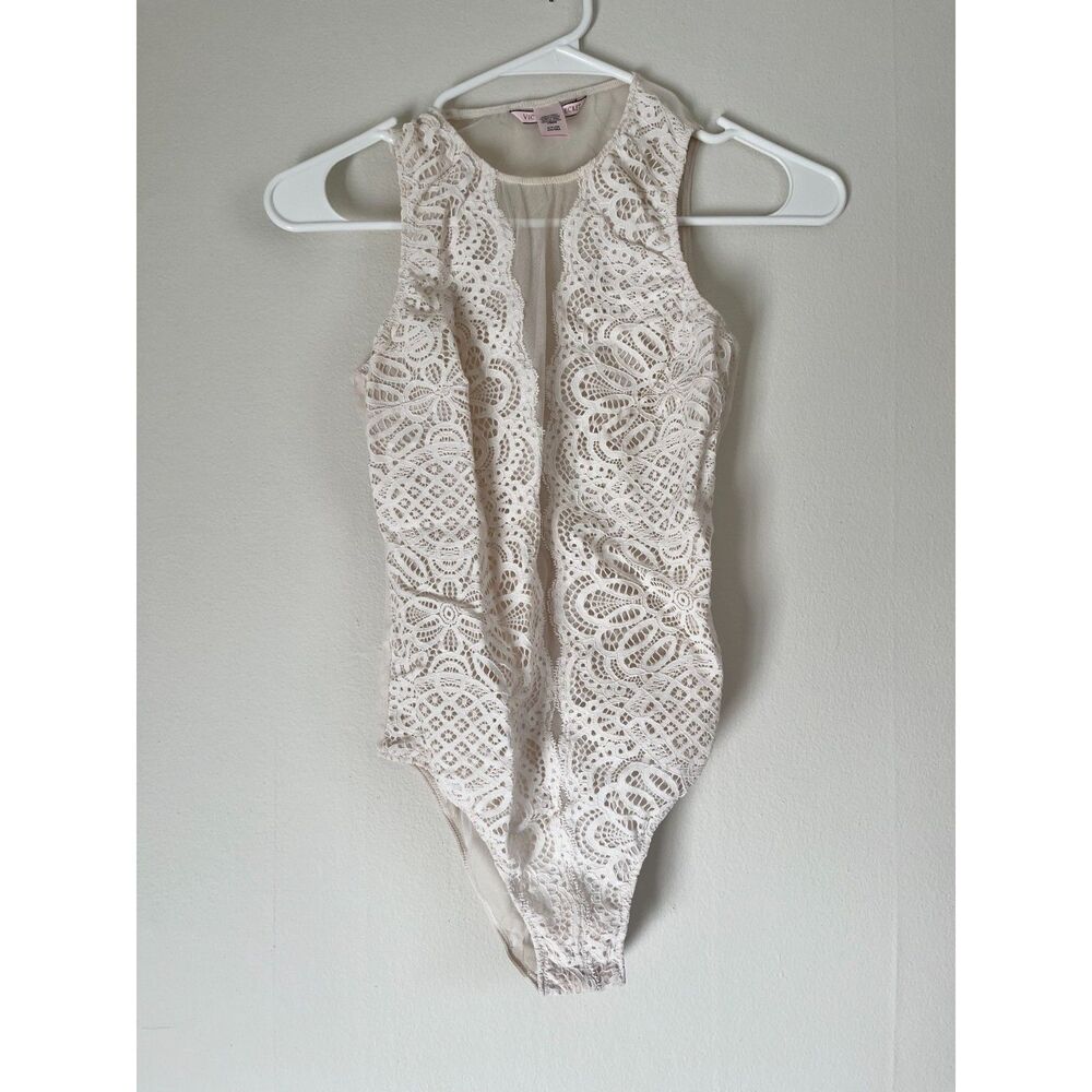 Victoria's Secret Lacy Bodysuit, size Small